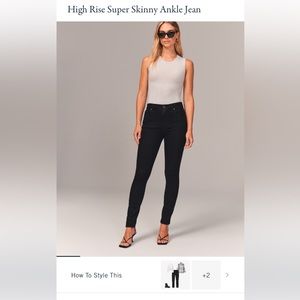 abercrombie curve love jeans